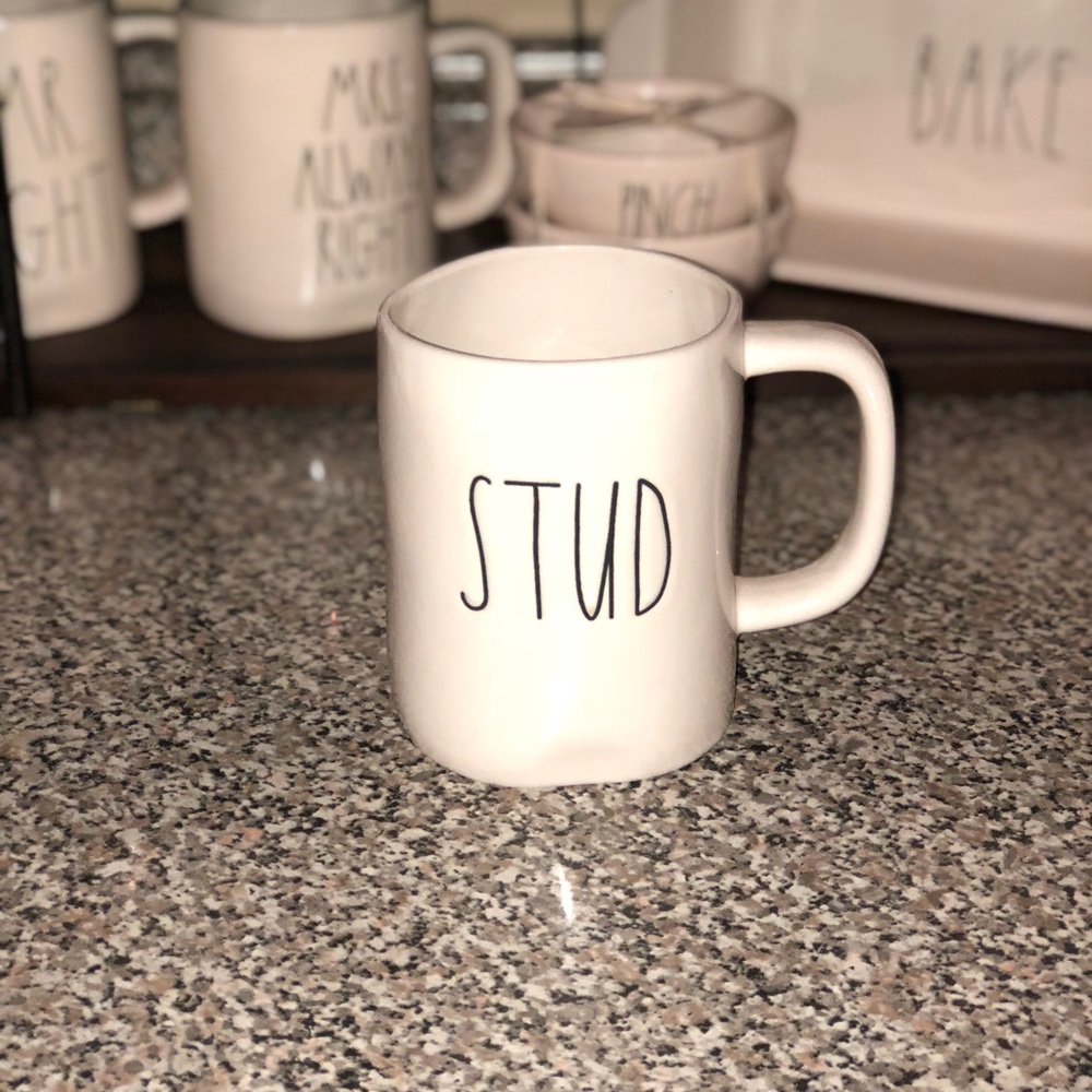 Rae Dunn “STUD” mug